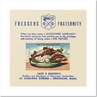 Jack & Marion's Fressers Fraternity Posters and Art